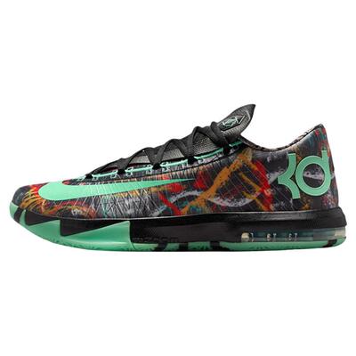 【上尚专属】Nike KD 6杜兰特6代全明星黑绿低帮篮球鞋FQ8356-900