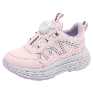 Abckids童鞋2026春款儿童运动鞋男女童透气德训旋转扣舒适休闲鞋