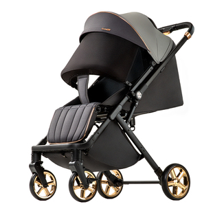 婴儿车一键折叠可坐可躺一键换向可登机婴儿推车凯利PS102pro