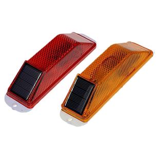 太阳能反光轮廓标交通警示灯夜间信号灯防撞护栏频闪灯立柱路障灯