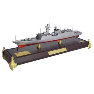 054A1:350徐州舰东海舰队导弹护卫舰合金模型仿真军事退伍纪念品