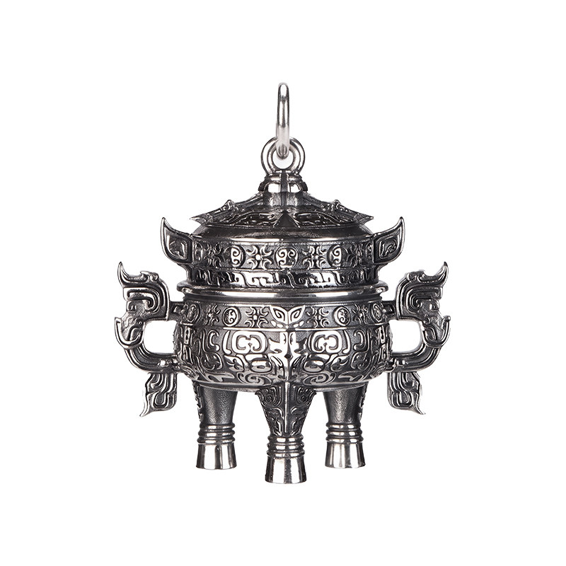 玺匠金铺《虚天鼎吊坠》