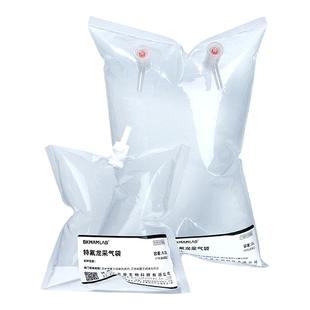 Labshark特氟龙采气袋非甲烷总烃采样袋FEP膜集气袋VOCS气体收集袋聚四氟乙烯PTFE取样袋实验室气体采集袋