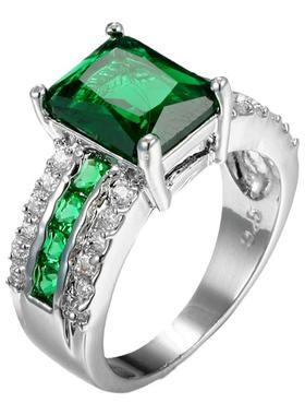 2DSTYLE百搭男女求婚锆石戒指