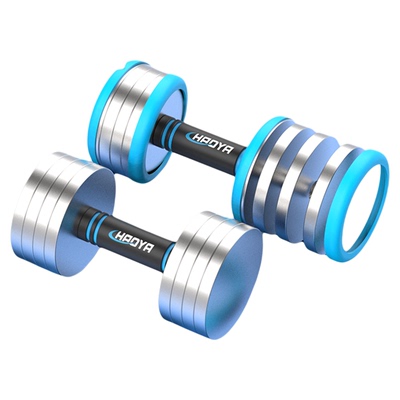 HAOYA健身器材实心纯钢可调重量