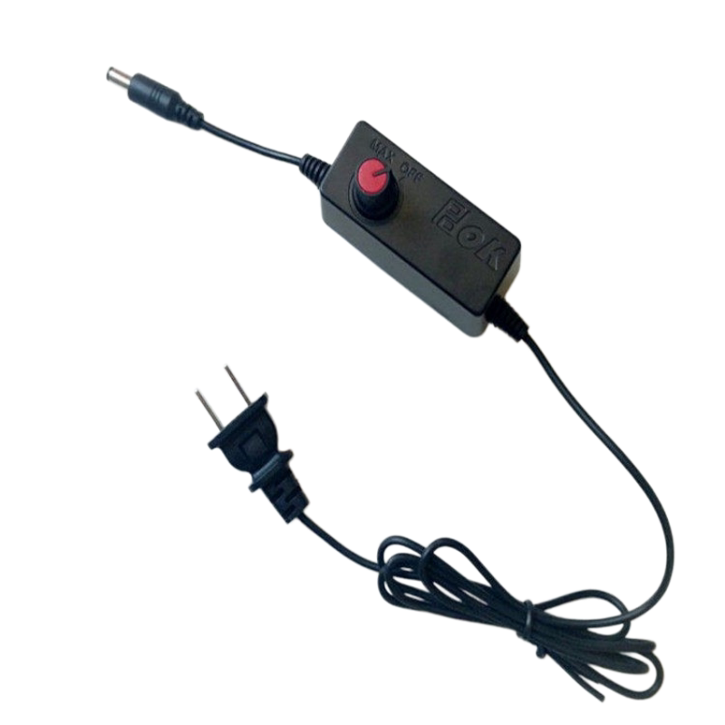 PDOK放大镜电源线适配器充电器电源输出12V可调亮度连续110V-220V