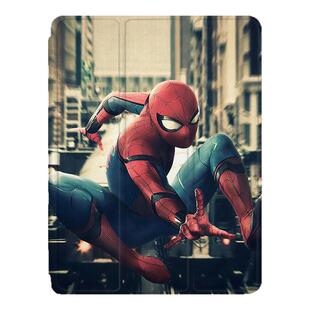 适用苹果ipadpro漫威蜘蛛侠air7动漫2025新款mini6第10代11寸卡通2023版12.9三折式3带笔槽5平板4保护套壳潮