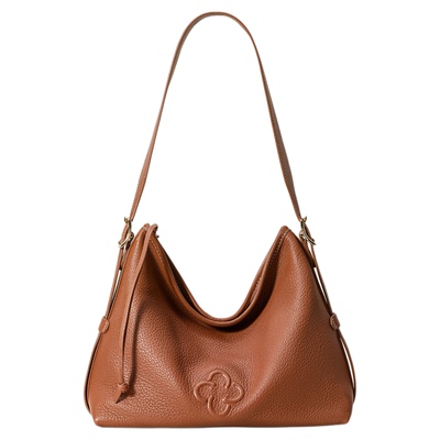 意大利进口鹿皮卡思乐新款松涛托特包复古单肩斜挎大容量hobo女包