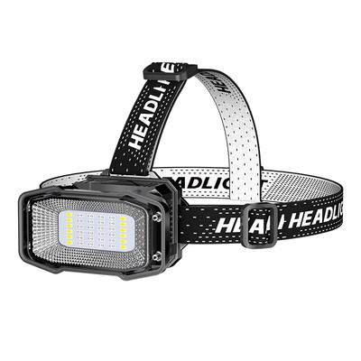 江尛鱼头灯养蜂钓鱼专用充电矿灯