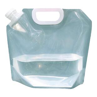 户外便携式储水袋大容量折叠加厚塑料水袋露营车载软体手提蓄水袋