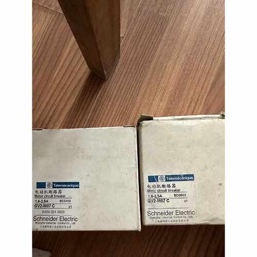 议价发电机断路器GV2M07C1.62.5A共2个打可维修