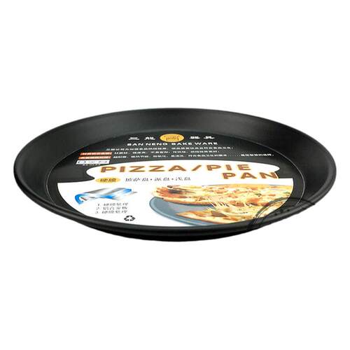 三能披萨盘商用比萨盘Pizza盘6寸8 9 10寸12寸加厚烤盘家用模具
