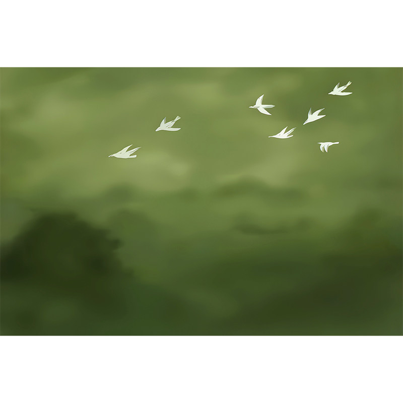 轻法式高级感小众客厅书房装饰画