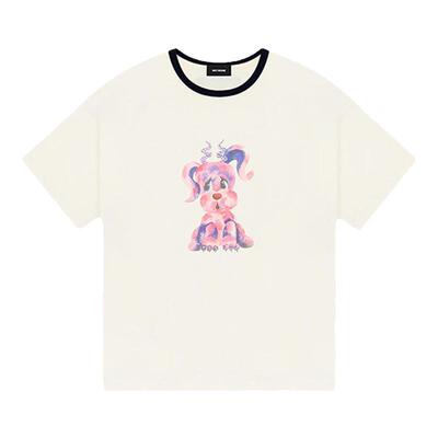 中性T恤别致短袖WE11DONE印花