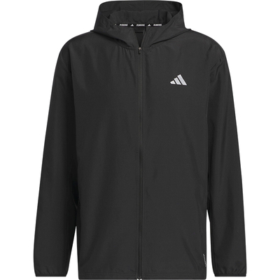 Adidas/阿迪达斯正品2025男士拉链反光运动跑步连帽外套IL7230