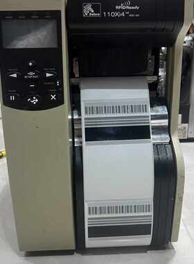 110xi4-600dpi 原装斑马打印机，打印头完好—议价