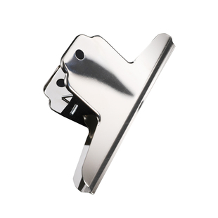 山形夹大号不锈钢金属多功能鱼尾夹中号燕尾夹票夹票据文件书夹办公文具固定整理夹强力试卷夹