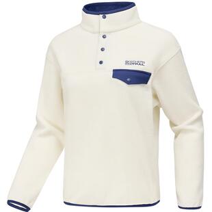 2025秋冬新品女款摇粒绒半开胸外套 舒适针织面料 保温抗静电