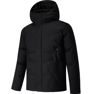 安踏冠军全天候系列小白90鹅绒羽绒服男士石墨烯外套152540938