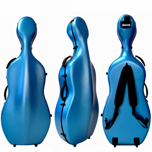 畅想乐器正品碳纤维大提琴盒4/4防水抗压带轮背带轻便飞机托运