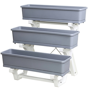 阳台多层种菜专用箱立体种花盆组合架子家庭室内种植神器顶楼草莓