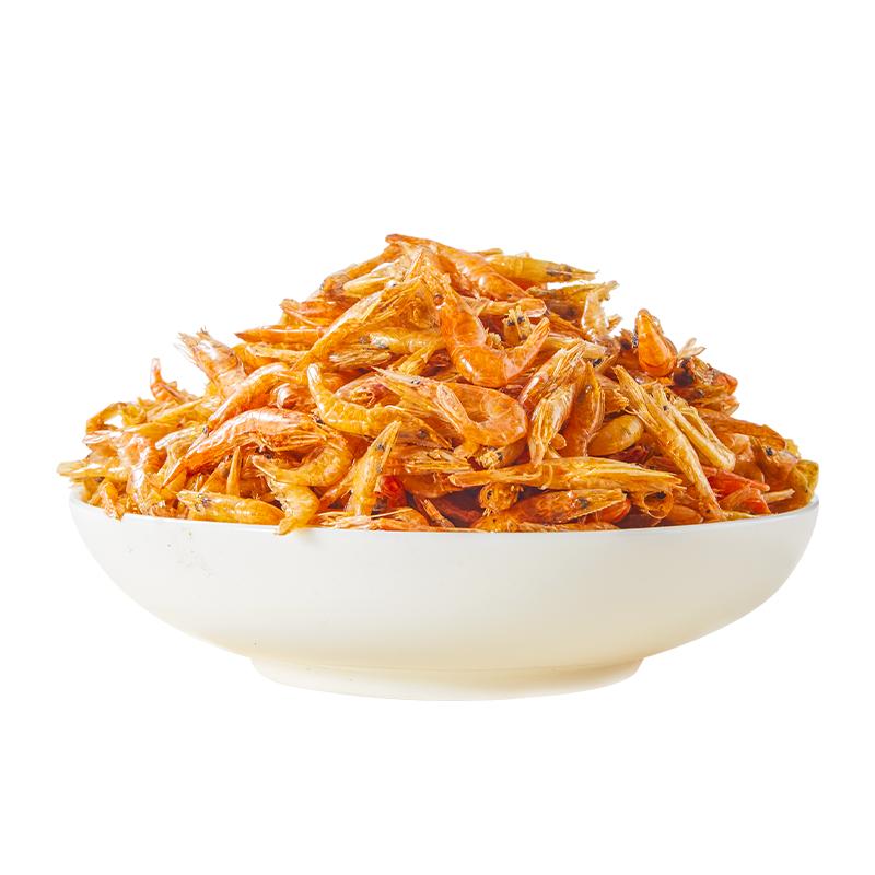 爆卖~6.9元约400只小河虾猫零食