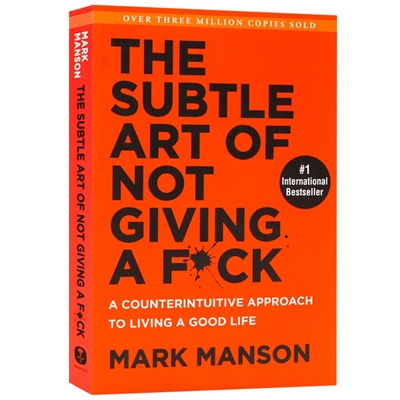 重塑幸福 The Subtle Art of Not Giving a F*ck 英文原版 如何活成你想要的模样  马克曼森 Mark Manson