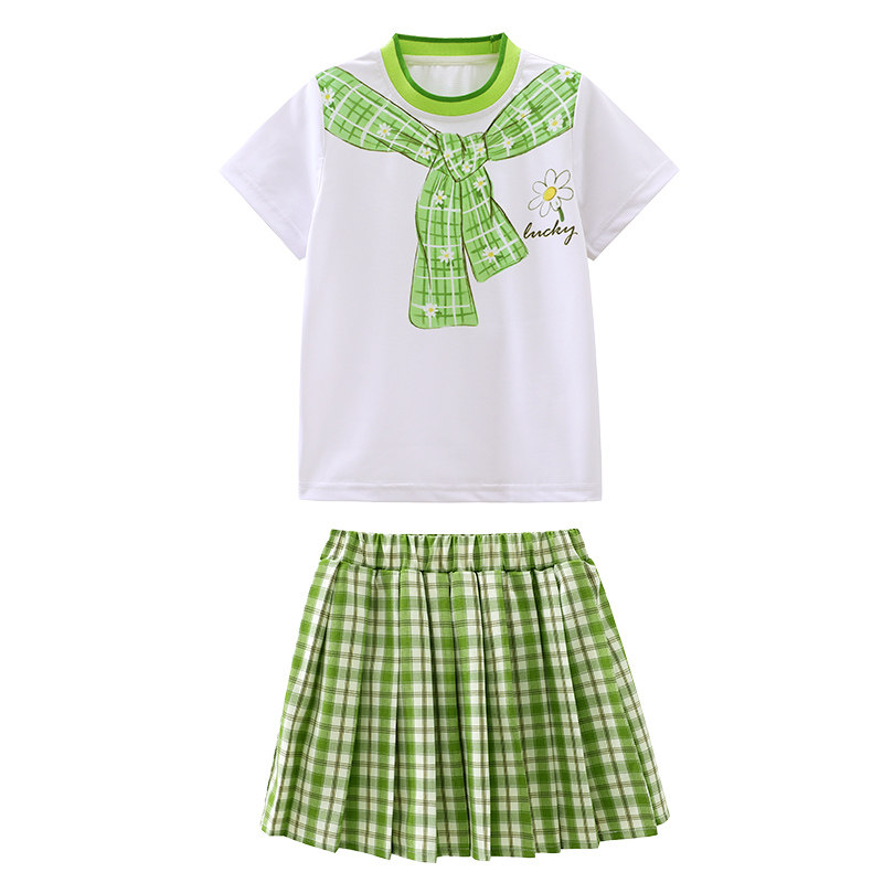 六一儿童节表演服夏季小学生班服校服幼儿园园服学院风毕业演出服