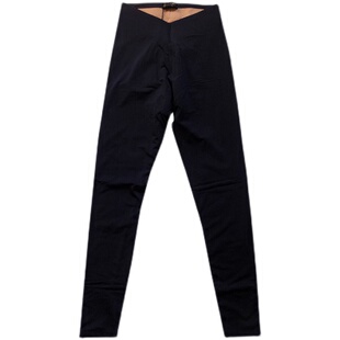 莎巴雅保暖裤女双层薄款滑面牛奶纤维高腰修身秋裤衬裤打底S38201