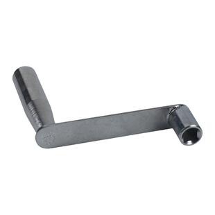 旗杆配件手摇把不锈钢金属手柄电动用方形空心手摇把旗杆钥匙