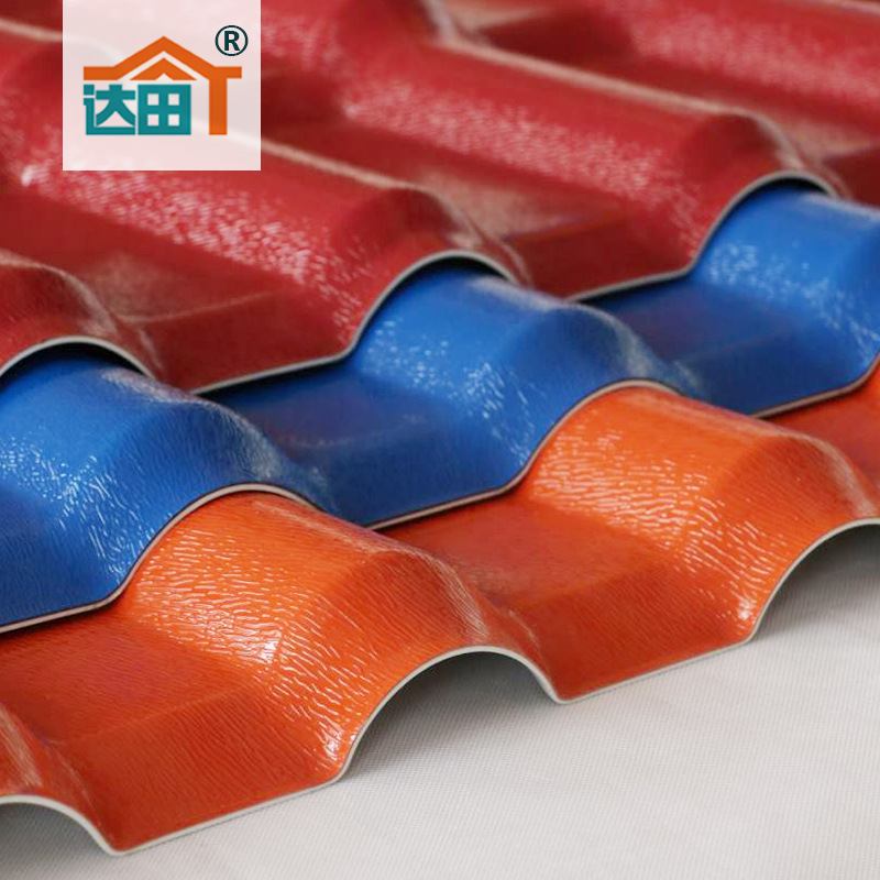 厂家定制供应屋顶瓦仿古合成树脂瓦片ASA树脂塑料瓦别墅屋面瓦片