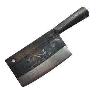 国藩高碳钢手工锻打菜刀家用女士切片刀超锋利小巧老式铁刀厨师刀