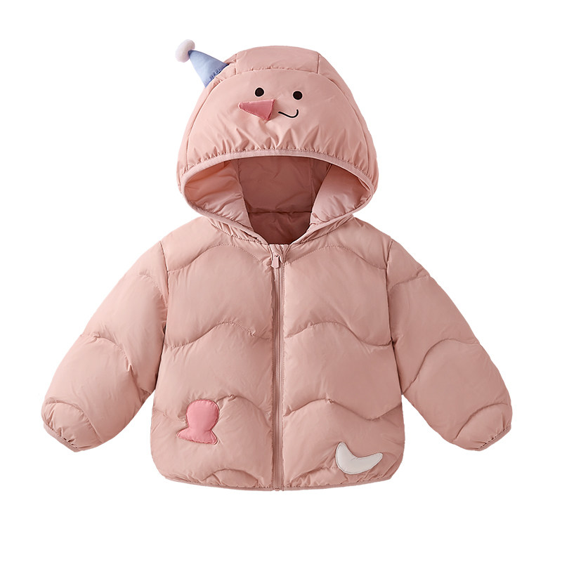 jellybaby儿童羽绒服可爱女童外套2026冬季新款保暖男童宝宝衣服