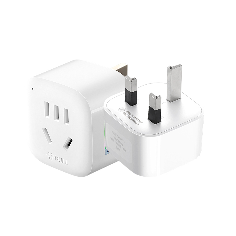 公牛港版苹果插座戴森电器专用dyson吹风机吸尘器卷发棒转换插头