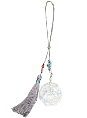 珍珠母贝民族风螺钿腰佩流苏配饰