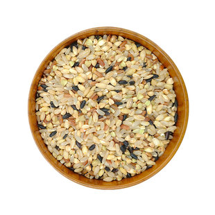 五色糙米五谷杂粮米饭减餐代餐粗粮专用大米黑米组合饭主食饭农家