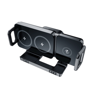 三折叠屏车载无线充电器手机支架自动感应XT适用华为matext专用x6磁吸x5快充x3三星fold6汽车2025新款w23大屏