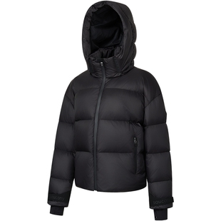 Saucony索康尼官方女款运动休闲宽松舒适抽绳设计短款时尚羽绒服