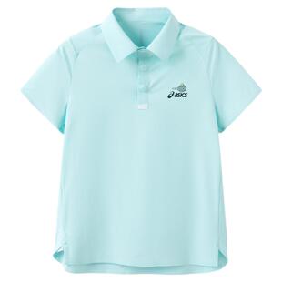 ASICS/亚瑟士新款青少年童装男童女童短袖t恤儿童春装速干衣上衣