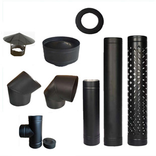 壁炉排烟管160/180/150mm110/12/13公分20cm取暖炉灶烟筒子烟囱管