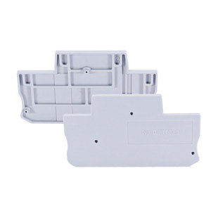 D-PTTB2.5端板终端 挡片挡板 侧板 隔板PTTB2.5双层端子PT2.5系列