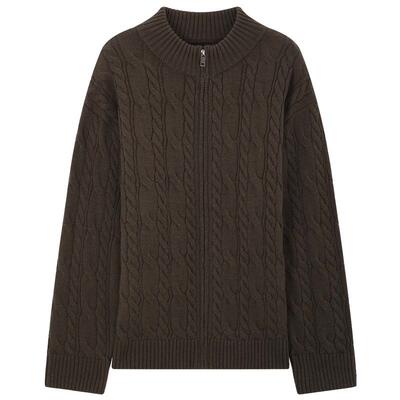 MindBridge外套圆领毛衣