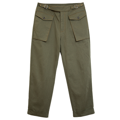 SOARIN美式复古廓尔格军裤男