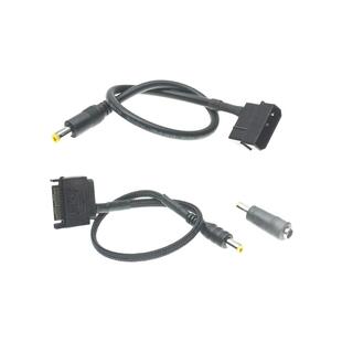 电源大4P SATA接口转DC 5525 12伏5伏供电两种电压输出转接转换线