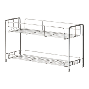 懒角落304不锈钢置物架浴室收纳架卫生间洗漱手窗台面化妆品牙刷