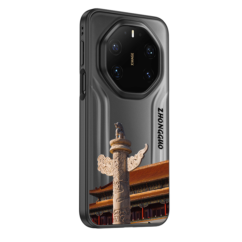 适用华为Mate80RS非凡大师手机壳全包软壳四角气囊防摔Huawei保时捷保护套国风信仰创意高级磨砂不粘指纹时尚