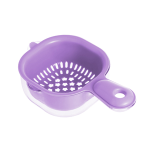 双层沥水篮洗菜盆迷你小号洗水果蓝莓神器家用厨房客厅茶几小果盘