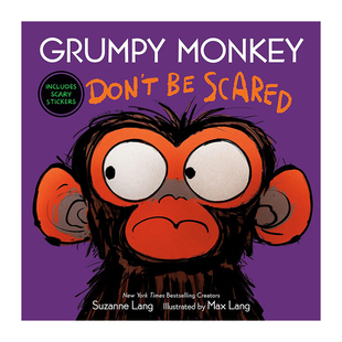 【现货】暴躁猴：不要害怕 Grumpy Monkey Don'T Be Scared 原版英文儿童绘本