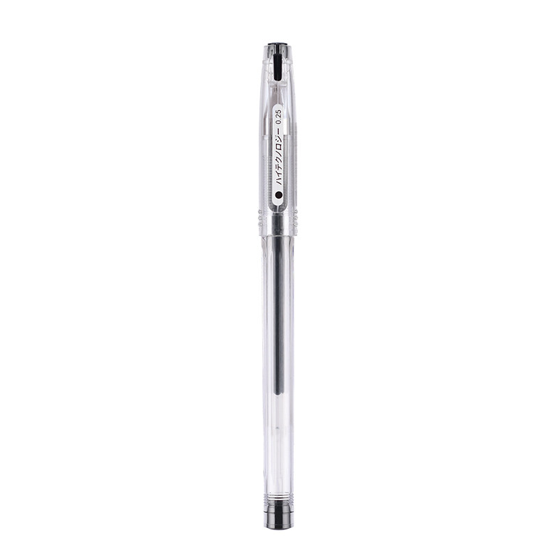 金万年0.25mm笔中性笔芯细头红笔财务笔会计记账签字笔0.4针管笔