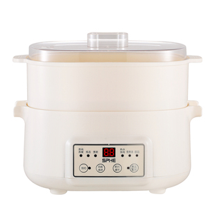 隔水炖盅宝宝辅食锅小型家用燕窝煲汤煮粥婴儿BB煲蒸炖陶瓷电炖锅